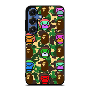 BAPE BABY MILO CAMO Samsung Galaxy S25 Case Cover BAPE BABY MILO CAMO Samsung Galaxy S25 Case Cover