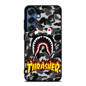 BAPE SHARK THRASHER Samsung Galaxy S25 Case Cover BAPE SHARK THRASHER Samsung Galaxy S25 Case Cover