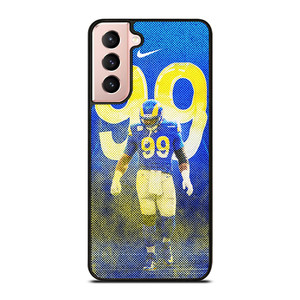 AARON DONALD 99 LOS ANGELES RAMS NFL FOOTBALL Samsung Galaxy S21 Case Cover