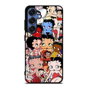 BETTY BOOP COLLAGE FACE Samsung Galaxy S25 Case Cover BETTY BOOP COLLAGE FACE Samsung Galaxy S25 Case Cover