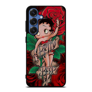 BETTY BOOP ROSE Samsung Galaxy S25 Case Cover BETTY BOOP ROSE Samsung Galaxy S25 Case Cover