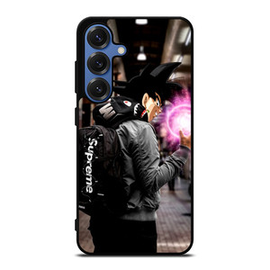 BLACK GOKU SUPREME Samsung Galaxy S25 Case Cover