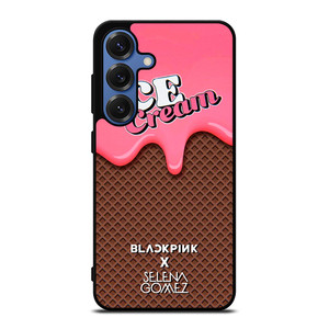 BLACK PINK SELENA GOMEZ ICE CREAM Samsung Galaxy S25 Case Cover BLACK PINK SELENA GOMEZ ICE CREAM Samsung Galaxy S25 Case Cover