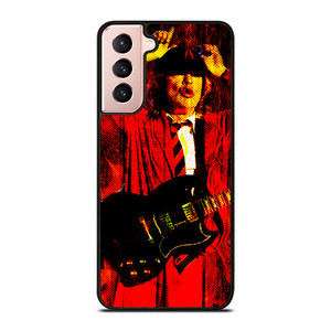 ACDC ANGUS YOUNG ROCK BAND Samsung Galaxy S21 Case Cover