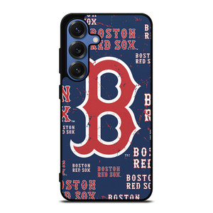 BOSTON RED SOX LOGO COLLAGE Samsung Galaxy S25 Case Cover BOSTON RED SOX LOGO COLLAGE Samsung Galaxy S25 Case Cover