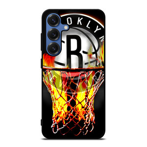 BROOKLYN NETS BASKETBALL RING Samsung Galaxy S25 Case Cover
