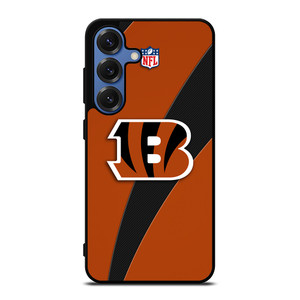 CINCINNATI BENGALS TIGER PATTERN Samsung Galaxy S25 Case Cover CINCINNATI BENGALS TIGER PATTERN Samsung Galaxy S25 Case Cover