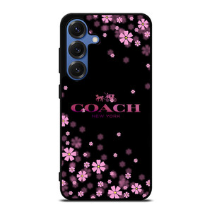 COACH FLOWERS PURPLE Samsung Galaxy S25 Case Cover COACH FLOWERS PURPLE Samsung Galaxy S25 Case Cover