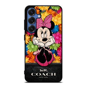 COACH MINNIE MOUSE FLOWER Samsung Galaxy S25 Case Cover COACH MINNIE MOUSE FLOWER Samsung Galaxy S25 Case Cover