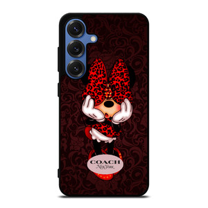 COACH MINNIE MOUSE NEW YORK Samsung Galaxy S25 Case Cover COACH MINNIE MOUSE NEW YORK Samsung Galaxy S25 Case Cover