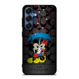 COACH NEW YORK MICKEY MINNIE MOUSE UMBRELLA Samsung Galaxy S25 Case Cover COACH NEW YORK MICKEY MINNIE MOUSE UMBRELLA Samsung Galaxy S25 Case Cover