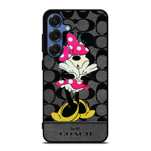 COACH NEW YORK MINNIE MOUSE Samsung Galaxy S25 Case Cover COACH NEW YORK MINNIE MOUSE Samsung Galaxy S25 Case Cover