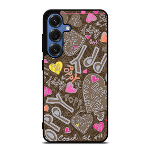 COACH NEW YORK NEW POOPY Samsung Galaxy S25 Case Cover COACH NEW YORK NEW POOPY Samsung Galaxy S25 Case Cover