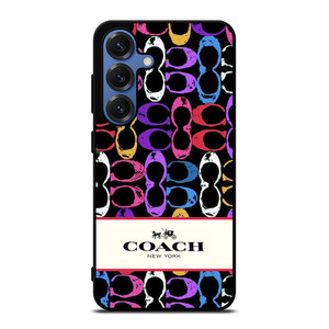 COACH NEW YORK PATTERN COLOR Samsung Galaxy S25 Case Cover COACH NEW YORK PATTERN COLOR Samsung Galaxy S25 Case Cover