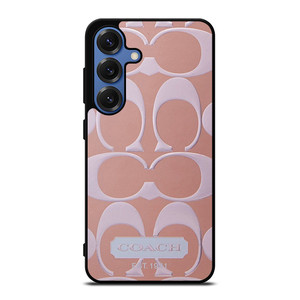 COACH NEW YORK PINK PATTERN Samsung Galaxy S25 Case Cover COACH NEW YORK PINK PATTERN Samsung Galaxy S25 Case Cover