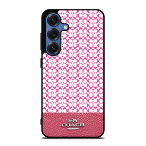 COACH NEW YORK PINK Samsung Galaxy S25 Case Cover