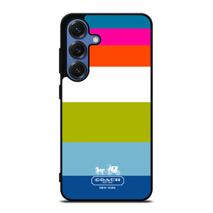 COACH NEW YORK STRIPE Samsung Galaxy S25 Case Cover COACH NEW YORK STRIPE Samsung Galaxy S25 Case Cover