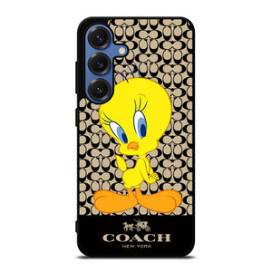 COACH NEW YORK TWEETY BIRD Samsung Galaxy S25 Case Cover COACH NEW YORK TWEETY BIRD Samsung Galaxy S25 Case Cover