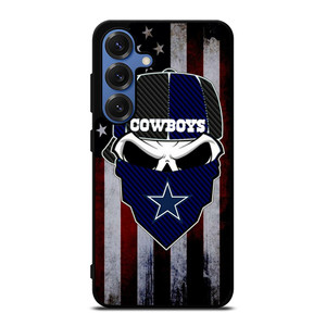 DALLAS COWBOYS SKULL LOGO Samsung Galaxy S25 Case Cover DALLAS COWBOYS SKULL LOGO Samsung Galaxy S25 Case Cover