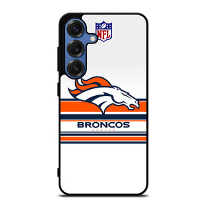 DENVER BRONCOS STRIPE LOGO Samsung Galaxy S25 Case Cover DENVER BRONCOS STRIPE LOGO Samsung Galaxy S25 Case Cover