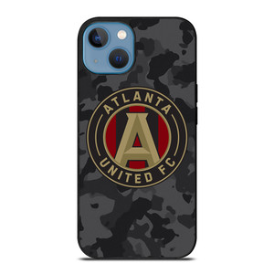 ATLANTA UNITED FC MLS BLACK CAMO iPhone 13 Case Cover