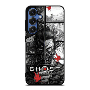 GHOST OF TSUSHIMA ART GAME Samsung Galaxy S25 Case Cover GHOST OF TSUSHIMA ART GAME Samsung Galaxy S25 Case Cover