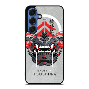 GHOST OF TSUSHIMA ICON GAME Samsung Galaxy S25 Case Cover GHOST OF TSUSHIMA ICON GAME Samsung Galaxy S25 Case Cover