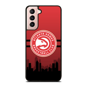 ATLANTA HAWKS NBA SKYLINE Samsung Galaxy S21 Case Cover