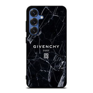 GIVENCHY PARIS MARBLE BLACK Samsung Galaxy S25 Case Cover