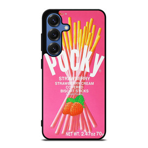 GLICO POCKY STRAWBERRY Samsung Galaxy S25 Case Cover