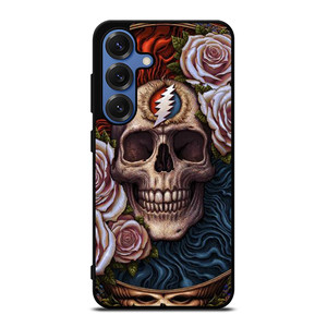 GRATEFUL DEAD SKULL AND ROSE LOGO Samsung Galaxy S25 Case Cover