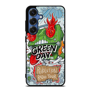 GREEN DAY REVOLUTION RADIO TOUR Samsung Galaxy S25 Case Cover GREEN DAY REVOLUTION RADIO TOUR Samsung Galaxy S25 Case Cover