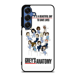 GREY'S ANATOMY ALL CARTOON Samsung Galaxy S25 Case Cover