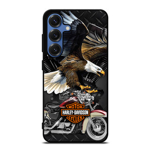 HARLEY DAVIDSON EAGLE METAL LOGO Samsung Galaxy S25 Case Cover HARLEY DAVIDSON EAGLE METAL LOGO Samsung Galaxy S25 Case Cover