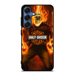 HARLEY DAVIDSON GHOST RIDER Samsung Galaxy S25 Case Cover HARLEY DAVIDSON GHOST RIDER Samsung Galaxy S25 Case Cover