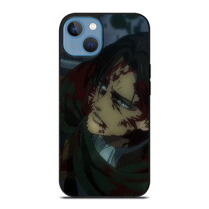 ATTACK ON TITAN LEVI ACKERMAN FIGHT iPhone 13 Case Cover ATTACK ON TITAN LEVI ACKERMAN FIGHT iPhone 13 Case Cover
