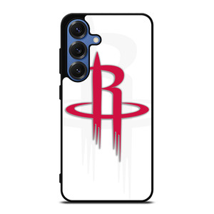 HOUSTON ROCKETS WHITE LOGO Samsung Galaxy S25 Case Cover