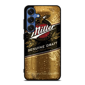ICED MILLER GENUINE DRAFT BEER CAN Samsung Galaxy S25 Case Cover