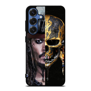 JACK SPARROW PIRATES OF THE CARIBBEAN SKULL Samsung Galaxy S25 Case Cover