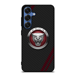 JAGUAR CARBON STRIPE LOGO Samsung Galaxy S25 Case Cover JAGUAR CARBON STRIPE LOGO Samsung Galaxy S25 Case Cover