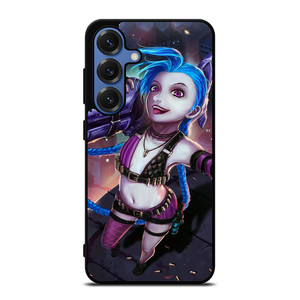 JINX LEAGUE OF LEGENDS 2 Samsung Galaxy S25 Case Cover JINX LEAGUE OF LEGENDS 2 Samsung Galaxy S25 Case Cover