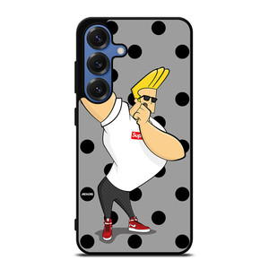 JOHNNY BRAVO CARTOON SUPREME Samsung Galaxy S25 Case Cover