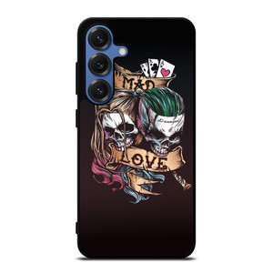 JOKER AND HARLEY QUINN SKULL Samsung Galaxy S25 Case Cover