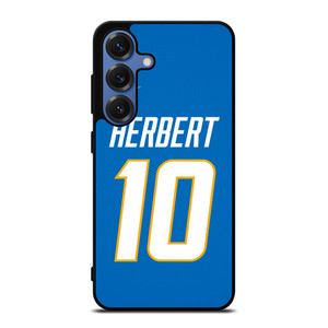 JUSTIN HERBERT LOS ANGELES CHARGERS NFL Samsung Galaxy S25 Case Cover