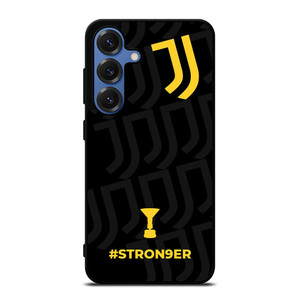 JUVENTUS FC CHAMPIONS STRONGER Samsung Galaxy S25 Case Cover