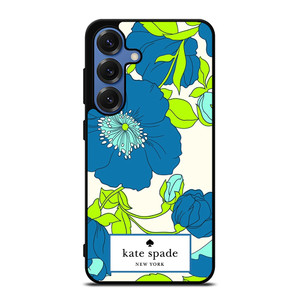 KATE SPADE BLUE FLORAL Samsung Galaxy S25 Case Cover KATE SPADE BLUE FLORAL Samsung Galaxy S25 Case Cover