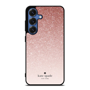 KATE SPADE NEW YORK ROSE WHITE GLITTER Samsung Galaxy S25 Case Cover KATE SPADE NEW YORK ROSE WHITE GLITTER Samsung Galaxy S25 Case Cover