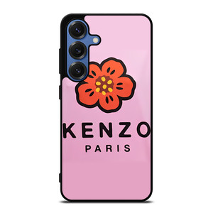 KENZO PARIS PINK FLOWER Samsung Galaxy S25 Case Cover