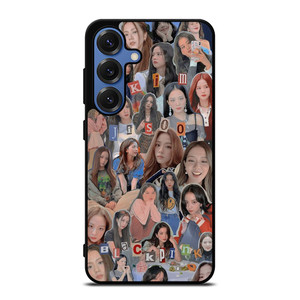 KIM JISOO BLACKPINK CUTE COLLAGE Samsung Galaxy S25 Case Cover