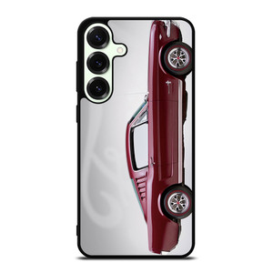 1965 FORD MUSTANG RED CAR Samsung Galaxy S25 Plus Case Cover